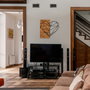 Wallity Heart Escultura de Pared Negro y Nogal